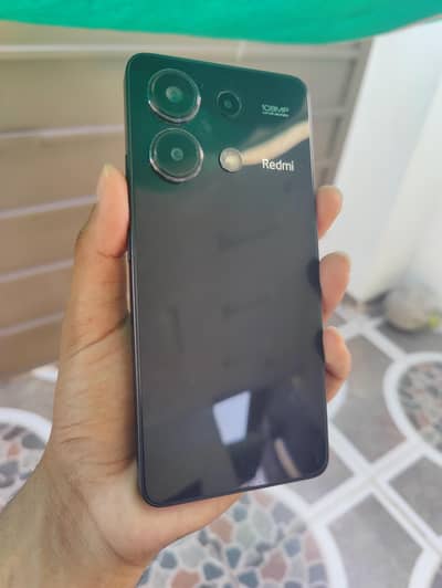 Redmi note 13 8/256 with box and charger