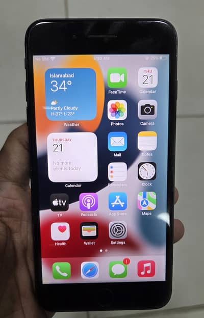 iPhone 7plus 256gb PTA official approve