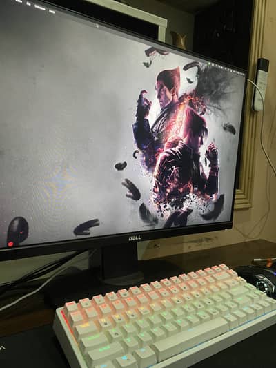 Dell 22 inch LCD + Houji CQ84 Mechanical Keyboard