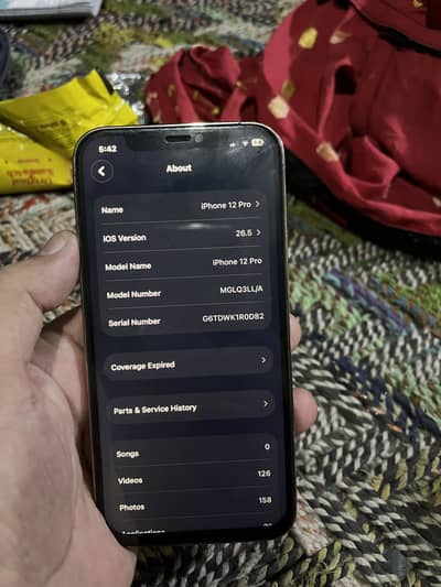 12 pro 128 gb pta proved gold color