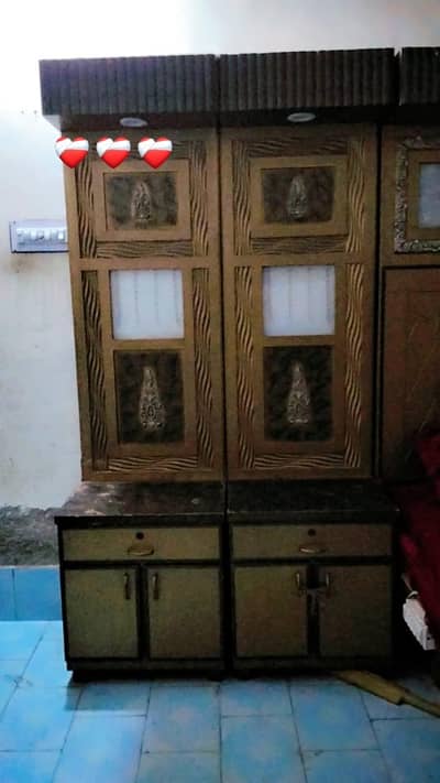 King Size double bed with lighting system folding No