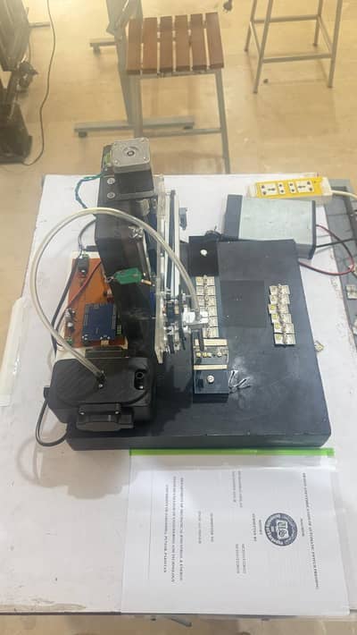 Automatic pick and place pressing machine
