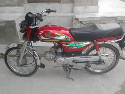21/22 model Honda 70 cc all Punjab biometric hai