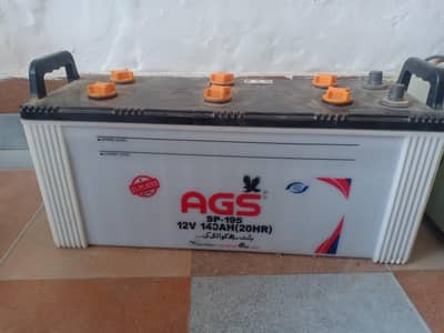 AGS 12V 140AH Battery for Sale – Excellent Condition