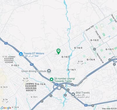 7 Marla 30x60 Beautiful Location Plot G-14/2 Islamabad