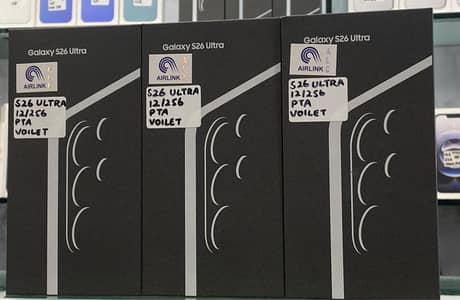 Samsung galaxy S26 ultra Voilet official pta 256gb Boxpack Nonactive