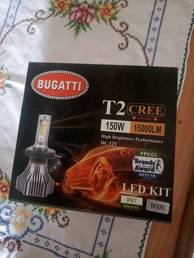 Buggati brand new lights LEDs