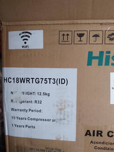 hisense only 2 day use with warranty