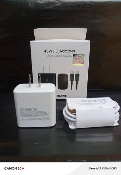 Samsung 45w Super fast Charging  2.0 Cable  5A C to C ( Vietnam)