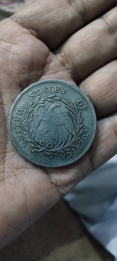 Rare coin usa 1 dollar 1798