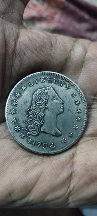 Rare usa 1 dollar coin 1794