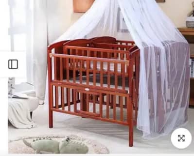 Brand new wood cot large size