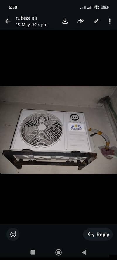 1 Ton pel inverter ac heat and cool