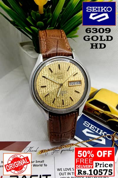 Seiko 5 Citizen Orient Automatic Pre-Owned watch Japan 03161737353