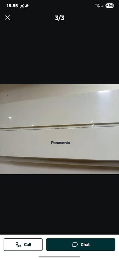 Panasonic 1.5 split ac  Imported working condition