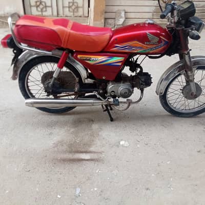 Honda 70 . Karachi number model 2020