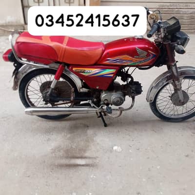 Honda 70 Karachi number  ( sirf call / whtsp p ratba keen)