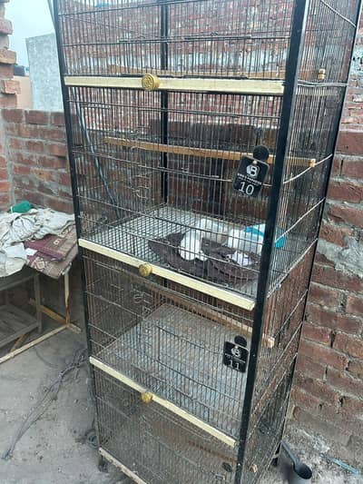 bird cages 4 compartment