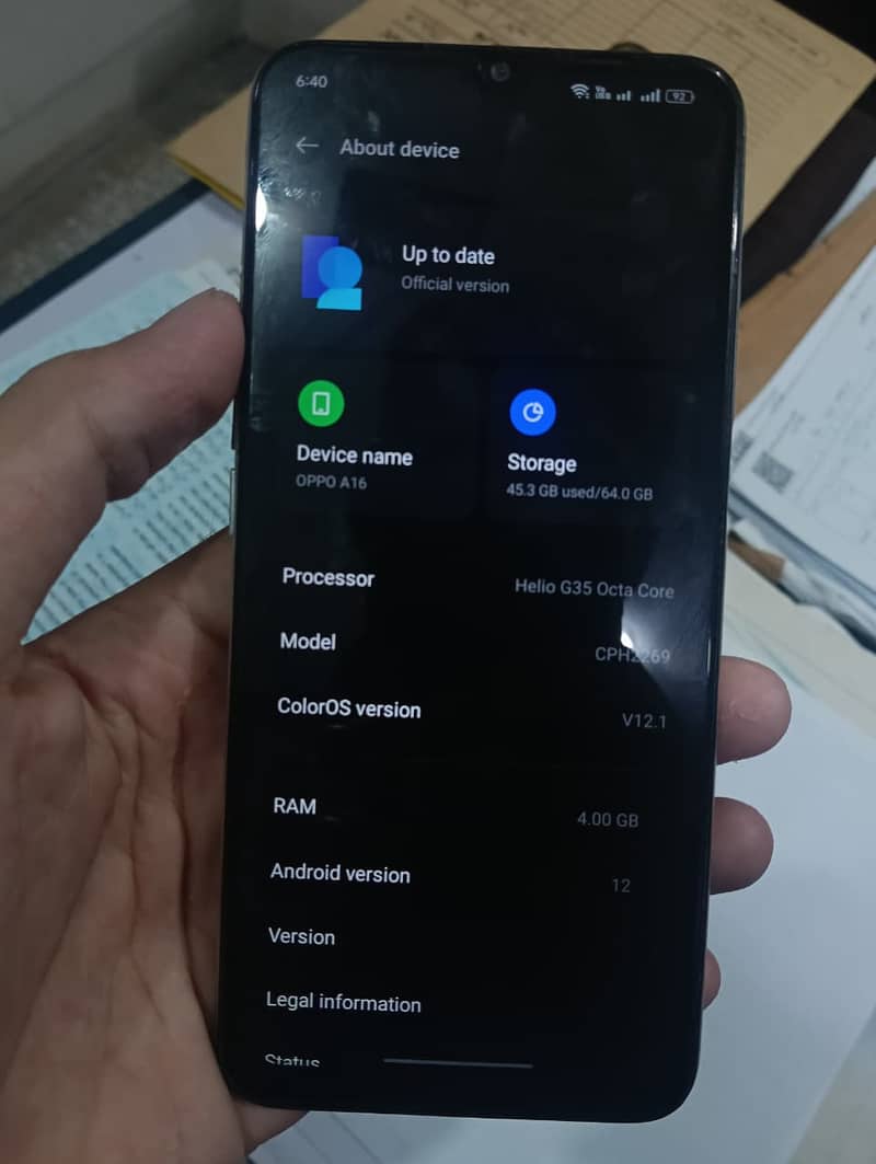 OPPO A16 11