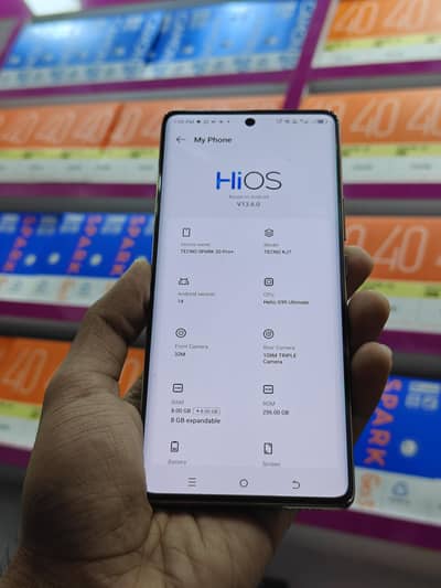 Tecno Spark 20 Pro Plus 8GB Ram & 256GB Rom Official Pta Approved