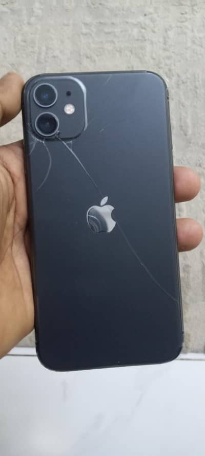 iphone 11 mdm non pta 64 gb  total orignal only face id off back Crack