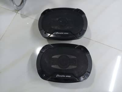 champion series heavy spekers in perfect condition