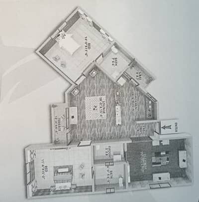 Four Bedrooms Apartment Available For Sale In Saima Greens Main Airport Road Karachi