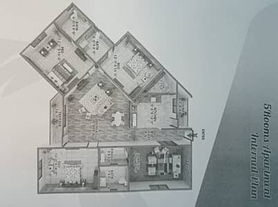 Five Bed DD Apartment Available For Sale In Saima Greens Main Airport Road Karachi