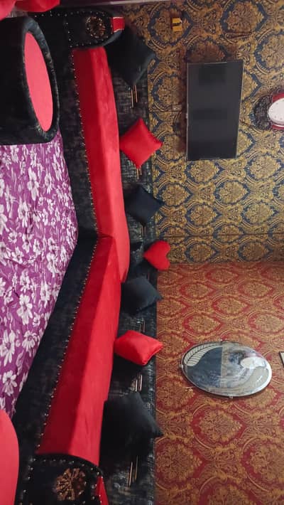Brand New Master molti foam sofa set and Deewan