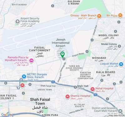 Three Bed DD Flat Available For Sale In Airport Residency Main Airport Road Karachi