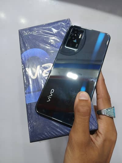 Vivo v23e with box charger