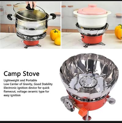 PORTABLE Mini Gas kitchen Stove, camping gas can not included
