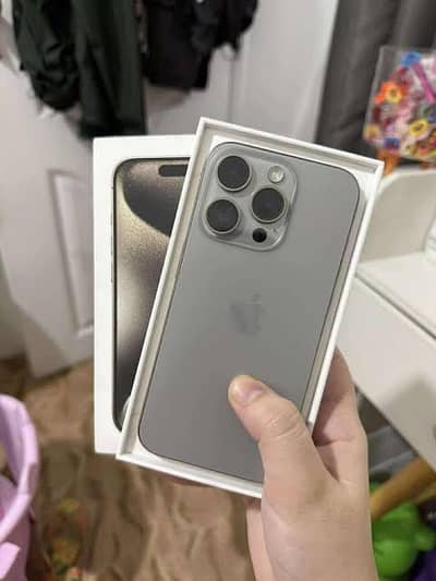 Apple iphone 15 pro 256 Physical Dual HK pta approved