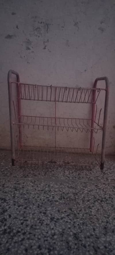 Iron Dish Rack / Lohay Ka Kitchen Rack (Wall Mount)