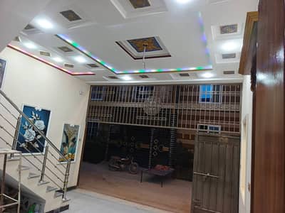 Akbar Colony New brand luxury 5 marly singal story house for sale