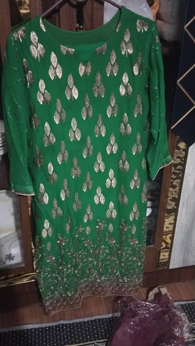 party wear shiffon dress