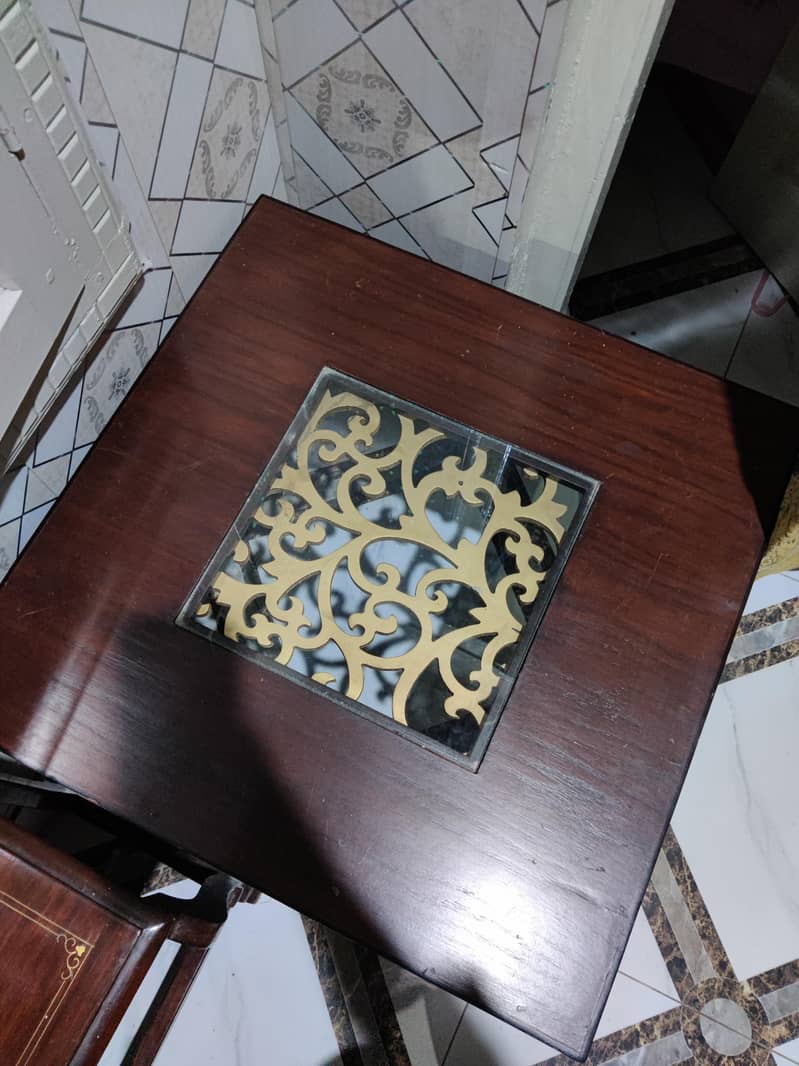 Table and 2 side table 2
