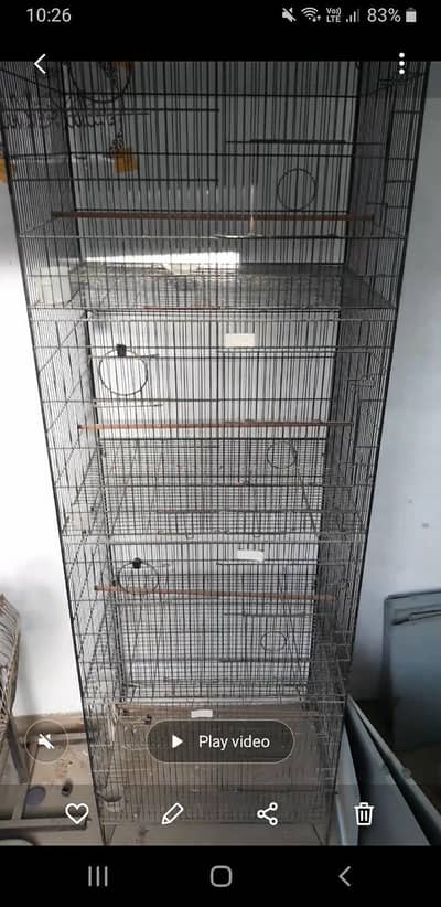 4 khanay walay brand new cages