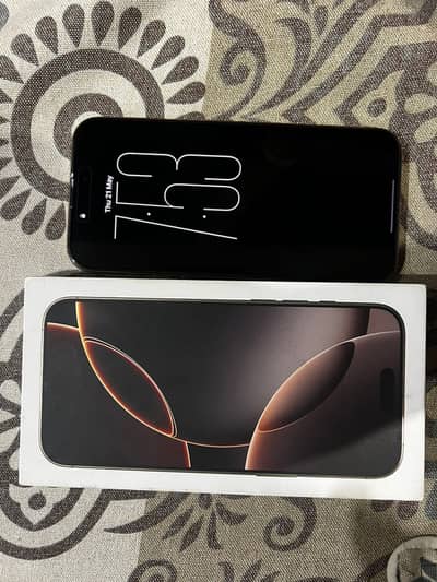 I phone 16 pro max(512gb)pta approved dual physical hk