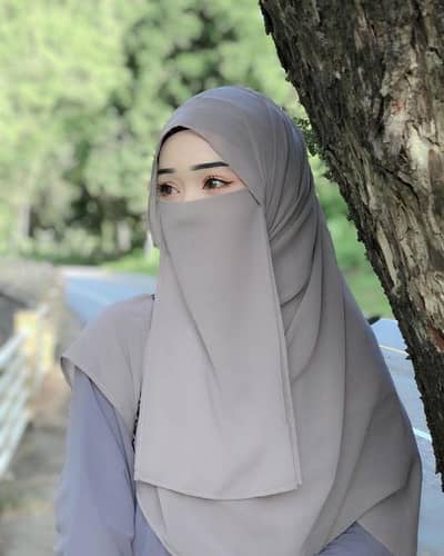 Chiffon 2 Pcs Hijab Set 