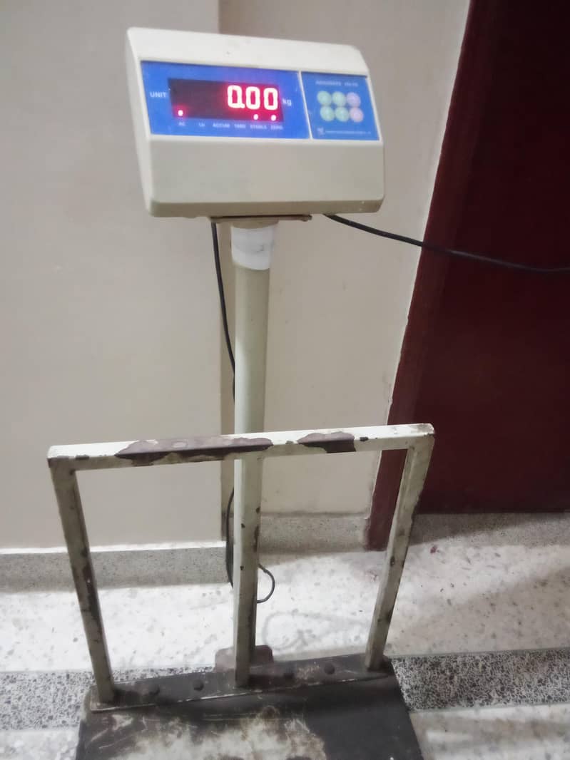 Weighing machine 1