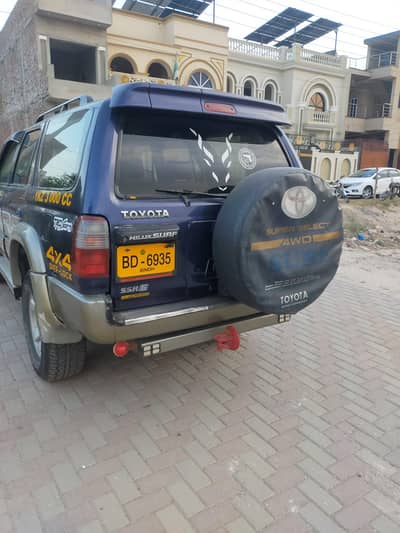 Toyota Hilux surf model 1992 1kz 3000 cc engine tyre new
