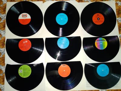 English/German LP/EPAntique  1960  Vinyl  Gramophone Turntable Records