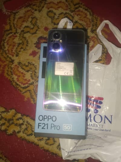 Oppo F21 Pro 5G (8GB / 128GB) With Box - Urgent Sale