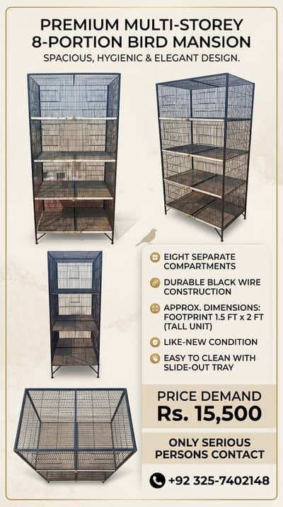 Love bird cage for sale
