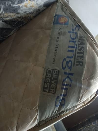 Used master spring king mattress for sell.