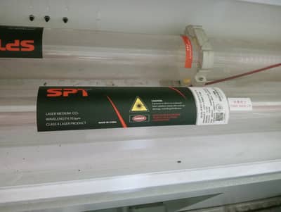CNC CO2 laser machine tube.