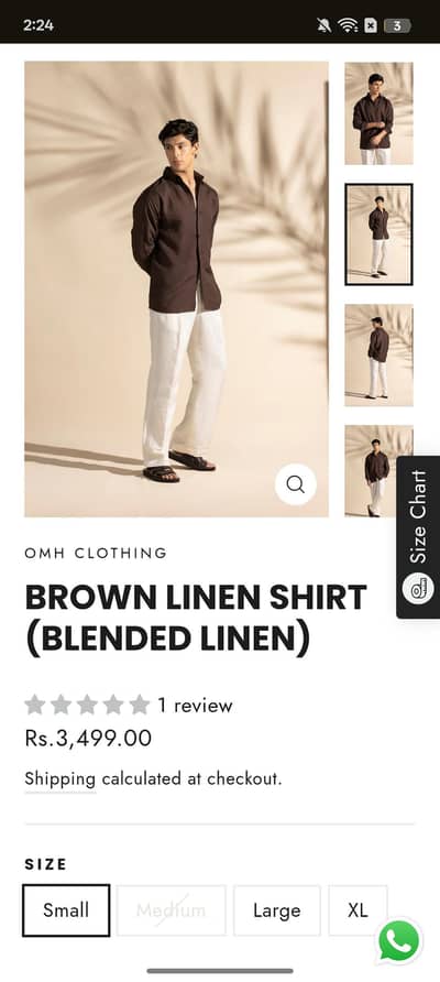 LINEN SHIRT