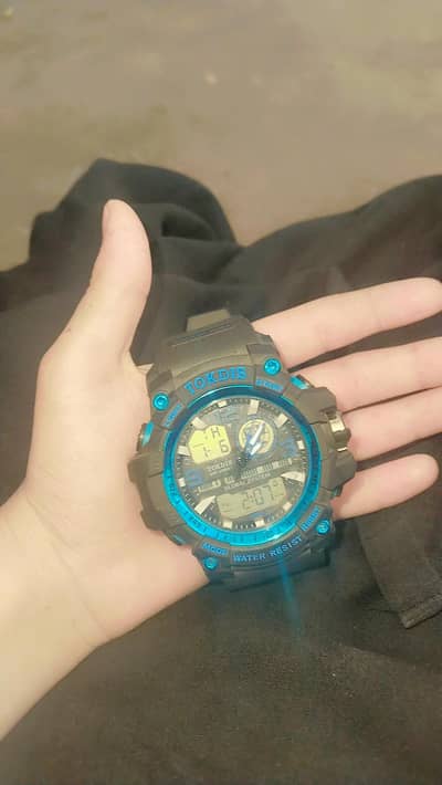 tokdis watch dual time watch