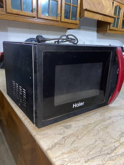 Haier microwave oven  used only 2 years working condition no problem
